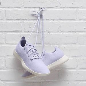 Purple and White Wool Allbirds